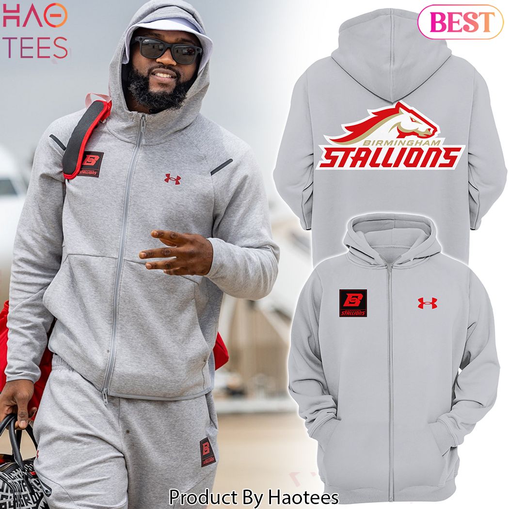 Birmingham Stallions Football Version 2024 Zip Hoodie