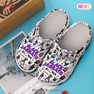 Black Sabbath Music Crocs Crocband Clogs Shoes Comfortable For Men Women and Kids