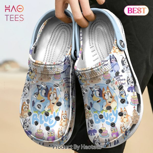 Bluey TV Series Crocs Crocband Clogs Shoes Comfortable For Men Women and Kids