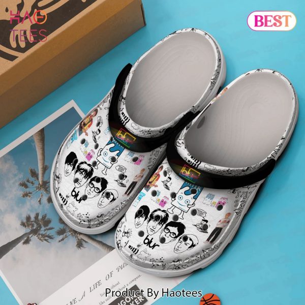 Blur Music Crocs Crocband Clogs Shoes Comfortable For Men Women and Kids