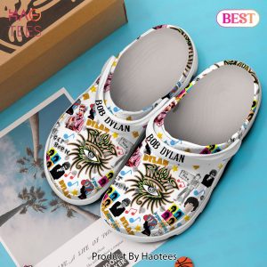Bob Dylan Music Crocs Crocband Clogs Shoes Comfortable For Men Women and Kids