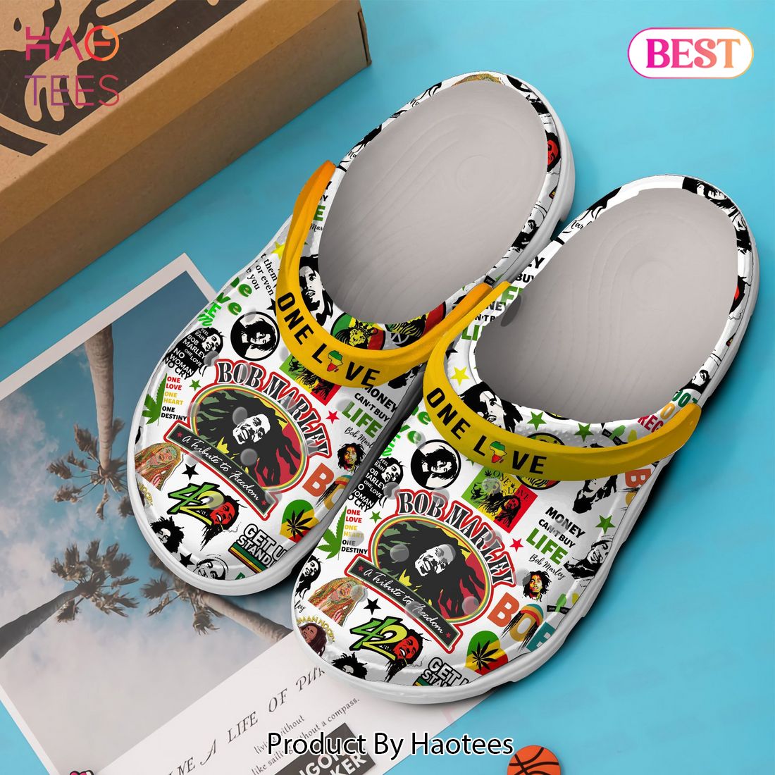 Bob Marley Music Crocs Crocband Clogs Shoes Comfortable For Men Women and Kids Bob Marley Music Crocs Crocband Clogs Shoes Comfortable For Men Women and Kids