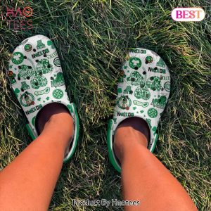 Boston Celtics NBA Sport Crocs Crocband Clogs Shoes Comfortable For Men Women and Kids