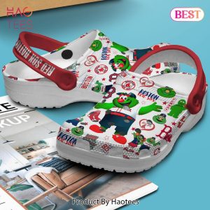 Boston Red Sox Baseball MLB SportCrocs Crocband Clogs Shoes Comfortable For Men Women and Kids