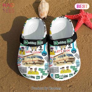 Breaking Bad TV Series Crocs Crocband Clogs Shoes Comfortable For Men Women and Kids