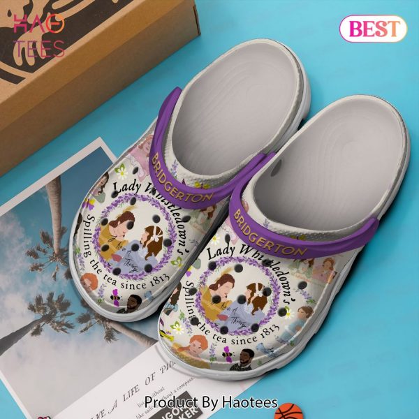 Bridgerton TV SeriesCrocs Crocband Clogs Shoes Comfortable For Men Women and Kids