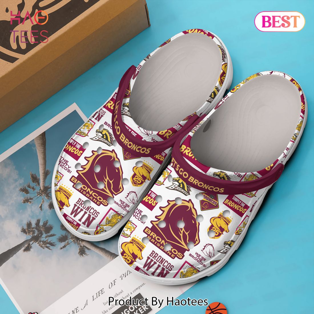 Brisbane Broncos NRL Sport Crocs Crocband Clogs Shoes Comfortable For Men Women and Kids Brisbane Broncos NRL Sport Crocs Crocband Clogs Shoes Comfortable For Men Women and Kids