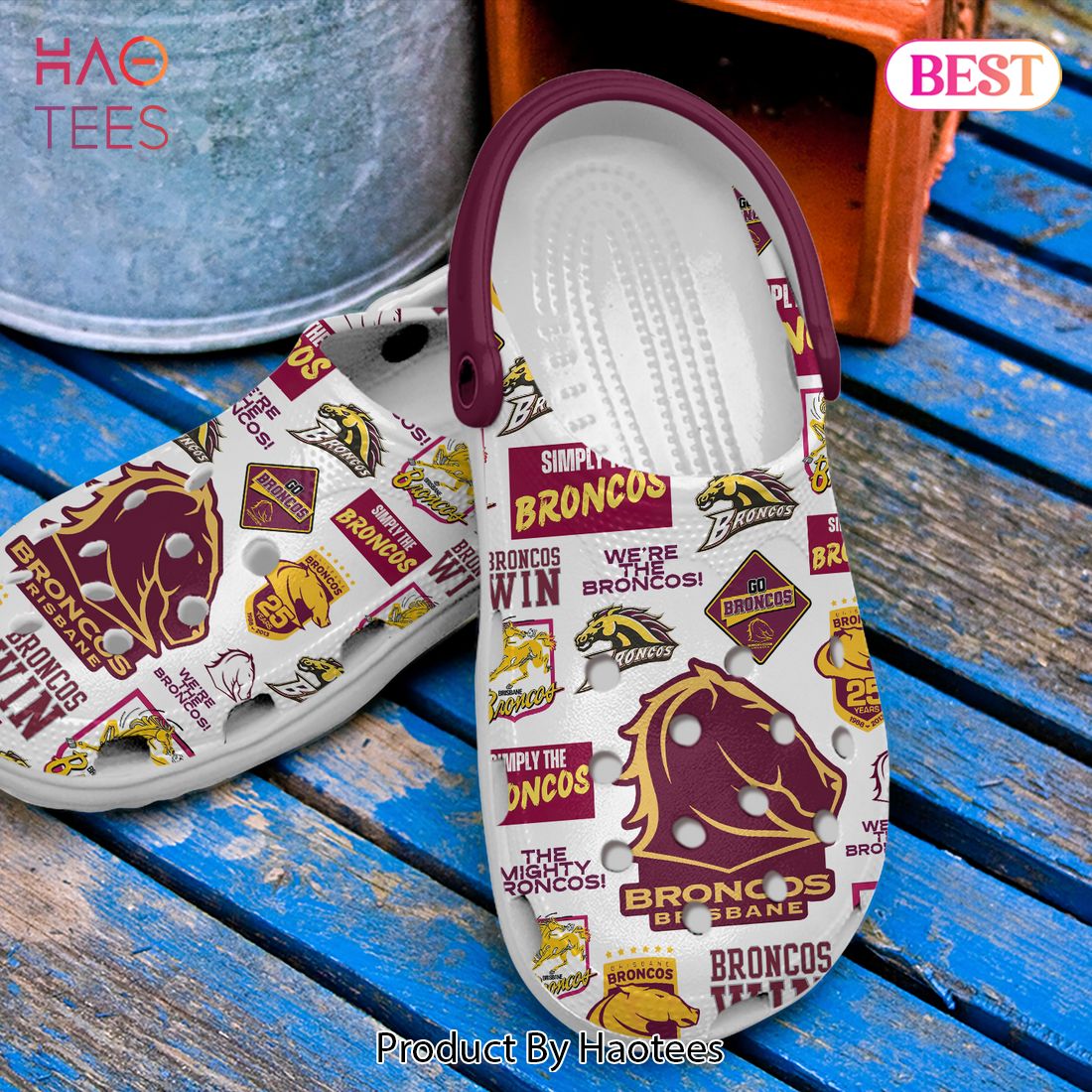 Brisbane Broncos NRL Sport Crocs Crocband Clogs Shoes Comfortable For Men Women and Kids Brisbane Broncos NRL Sport Crocs Crocband Clogs Shoes Comfortable For Men Women and Kids