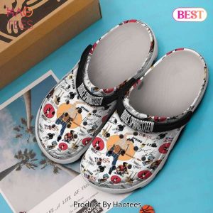 Bruce Springsteen Music Crocs Crocband Clogs Shoes Comfortable For Men Women and Kids