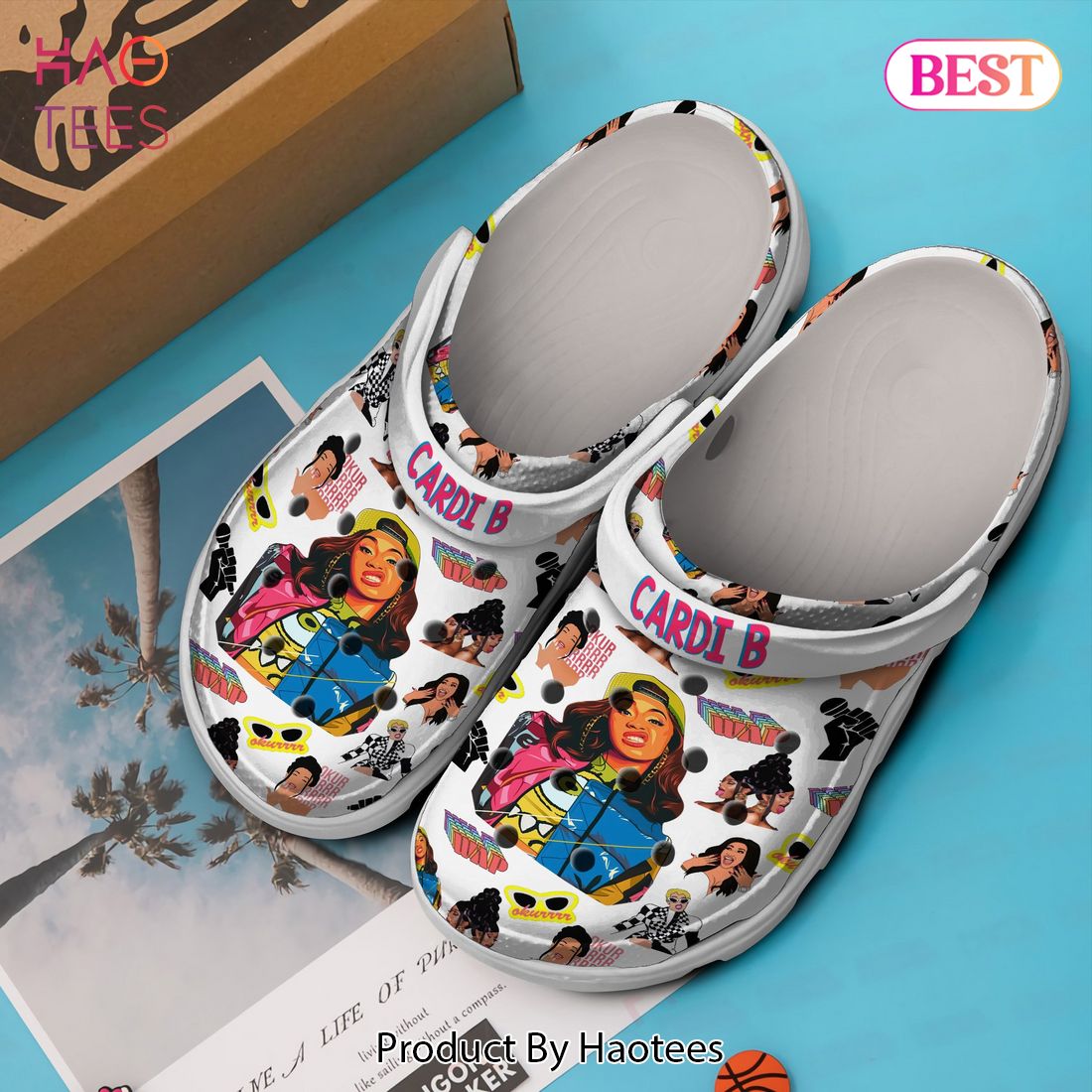 Cardi B Music Crocs Crocband Clogs Shoes Comfortable For Men Women and Kids Cardi B Music Crocs Crocband Clogs Shoes Comfortable For Men Women and Kids