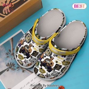 Carmelo Hayes WWE SportCrocs Crocband Clogs Shoes Comfortable For Men Women and Kids