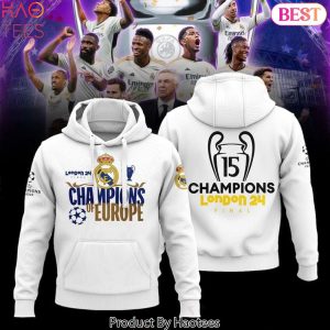 Champions Of Europe London 24 Final Real Madrid Hoodie