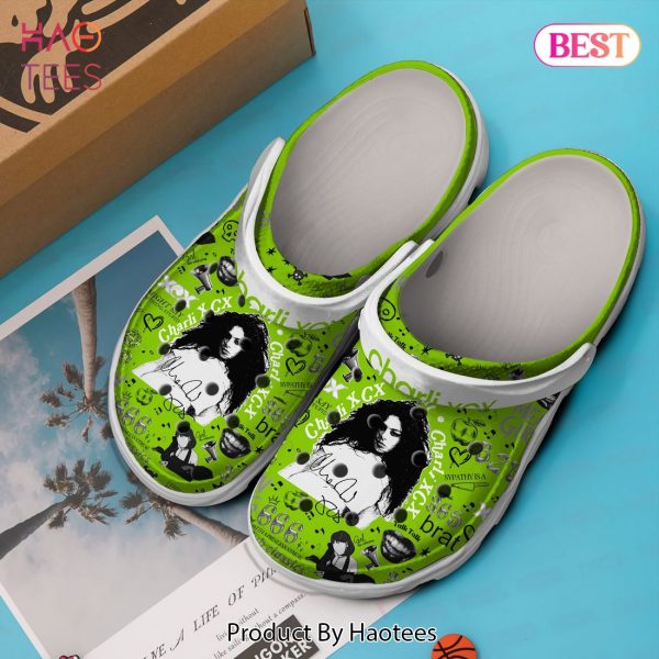 Charli XCX Music Crocs Crocband Clogs Shoes Comfortable For Men Women and Kids