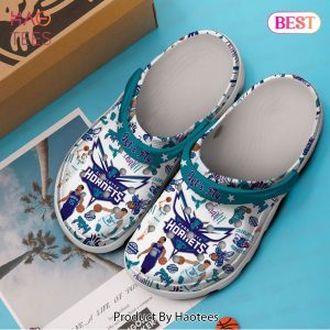 Charlotte Hornets NBA Sport Crocs Crocband Clogs Shoes Comfortable For Men Women and Kids