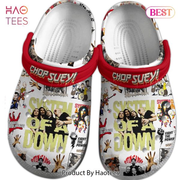 Chop Suey! System of a Down Music Crocs Crocband Clogs Shoes Comfortable For Men Women and Kids