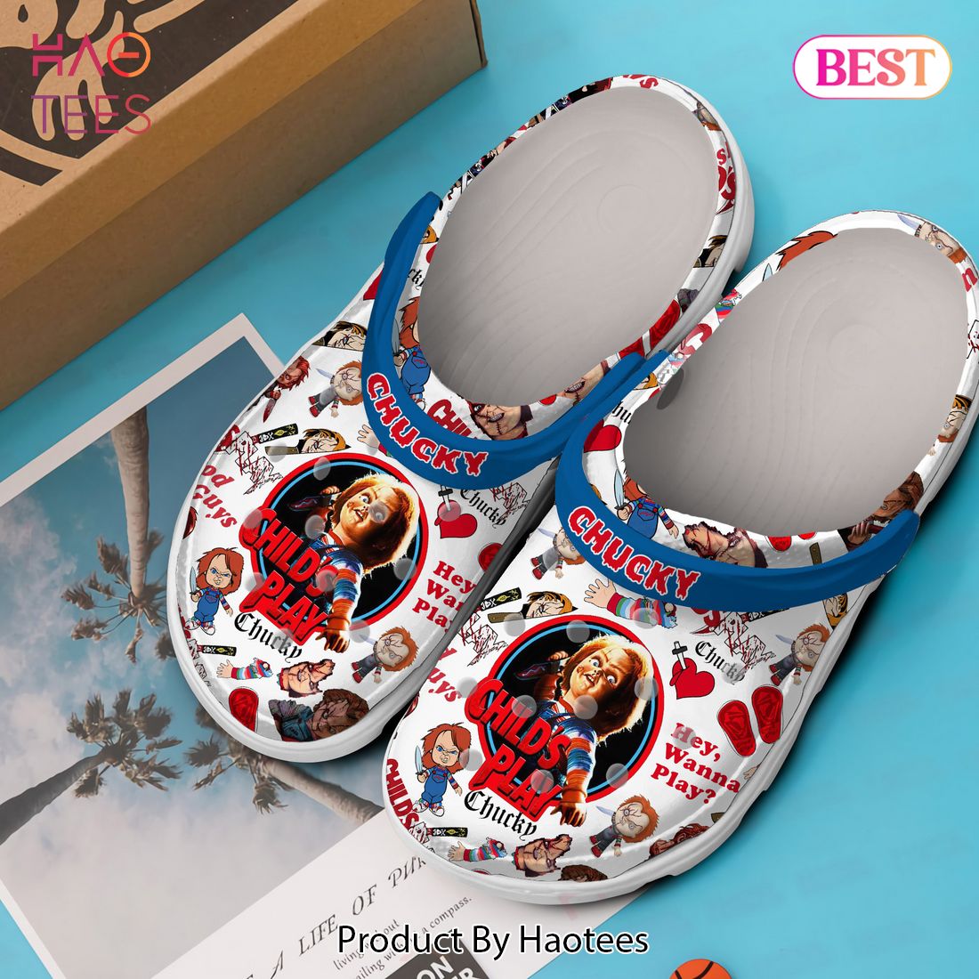 Chucky TV Series Crocs Crocband Clogs Shoes Comfortable For Men Women and Kids Chucky TV Series Crocs Crocband Clogs Shoes Comfortable For Men Women and Kids