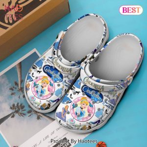 Cinderella Cartoon Movie Crocs Crocband Clogs Shoes Comfortable For Men Women and Kids Exclusive