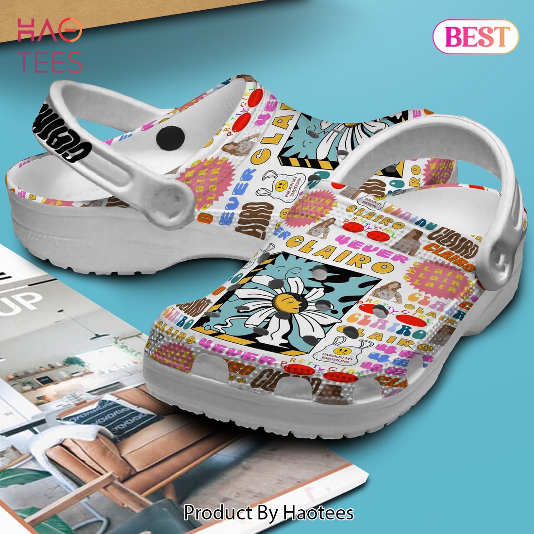Clairo 4ever Music Crocs Crocband Clogs Shoes Comfortable For Men Women and Kids Clairo 4ever Music Crocs Crocband Clogs Shoes Comfortable For Men Women and Kids