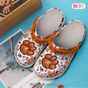Clemson Tigers NCAA Sport Crocs Crocband Clogs Shoes Comfortable For Men Women and Kids