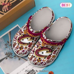 Cleveland Cavaliers NBA Sport Crocs Crocband Clogs Shoes Comfortable For Men Women and Kids