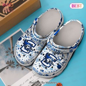 Creighton Bluejays NCAA Sport Crocs Crocband Clogs Shoes Comfortable For Men Women and Kids