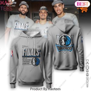 Dallas Mavericks Fanatics 2024 Western Conference Champions Design Hoodie