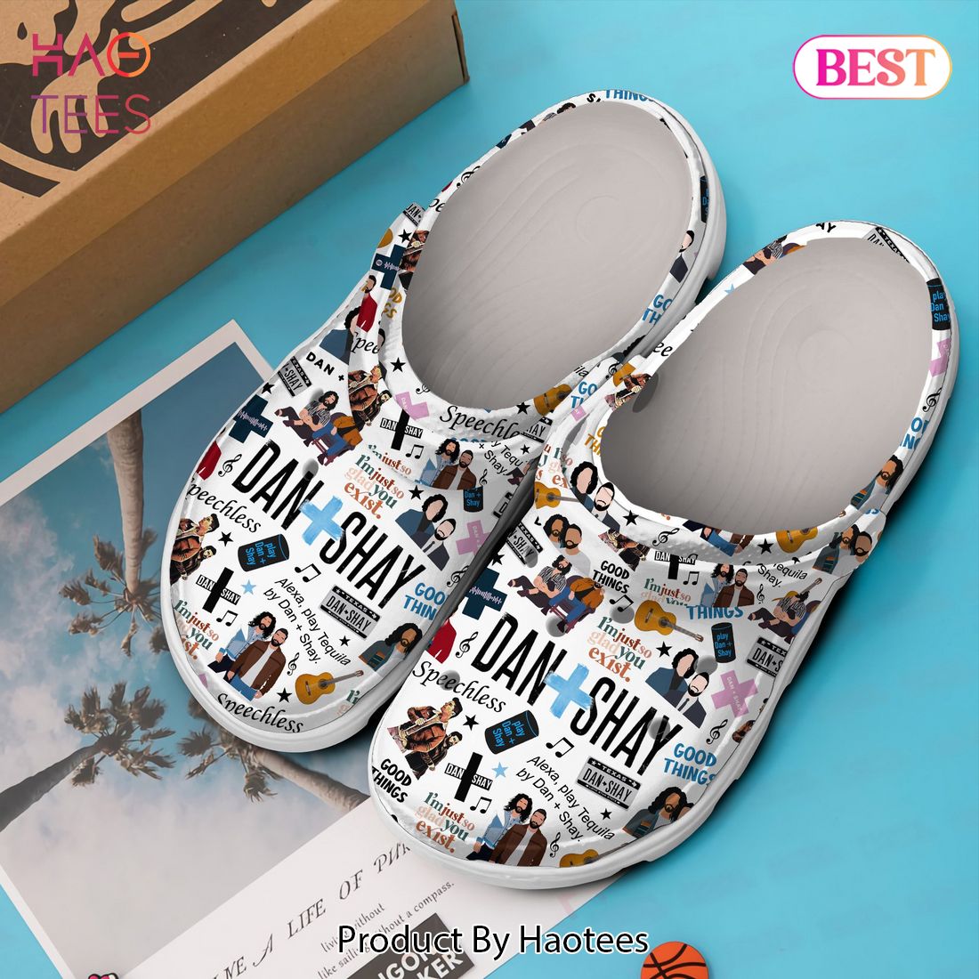 Dan + Shay Music Crocs Crocband Clogs Shoes Comfortable For Men Women and Kids Dan + Shay Music Crocs Crocband Clogs Shoes Comfortable For Men Women and Kids