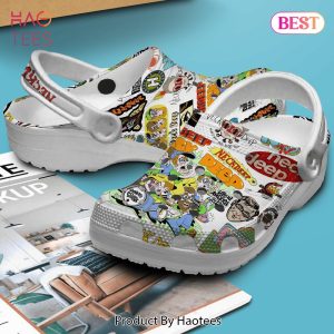 Deep Purple Music Crocs Crocband Clogs Shoes Comfortable For Men Women and Kids