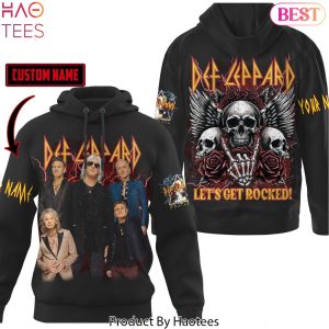 Def Leppard – Let Get Rocked Hoodie