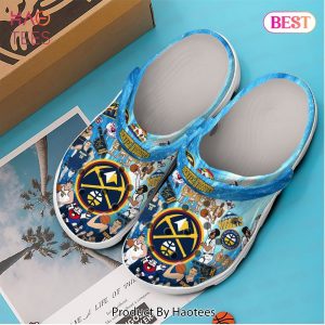 Denver Nuggets NBA Sport Crocs Crocband Clogs Shoes Comfortable For Men Women and Kids Exclusive