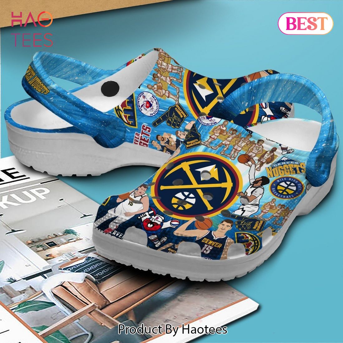 Denver Nuggets NBA Sport Crocs Crocband Clogs Shoes Comfortable For Men Women and Kids Exclusive Denver Nuggets NBA Sport Crocs Crocband Clogs Shoes Comfortable For Men Women and Kids Exclusive