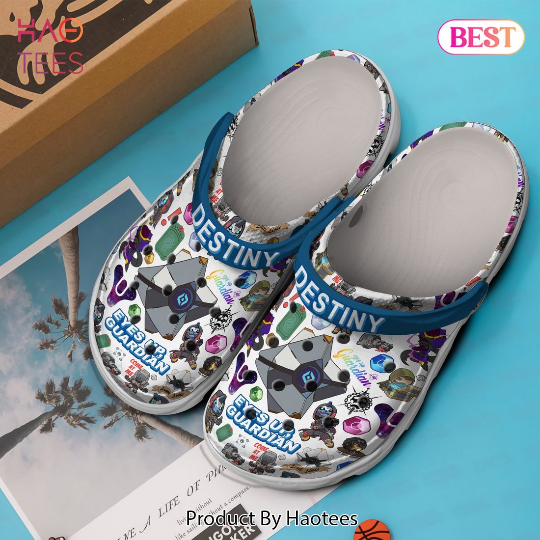Destiny 2 The Final Shape Game Crocs Crocband Clogs Shoes Comfortable For Men Women and Kids Destiny 2 The Final Shape Game Crocs Crocband Clogs Shoes Comfortable For Men Women and Kids