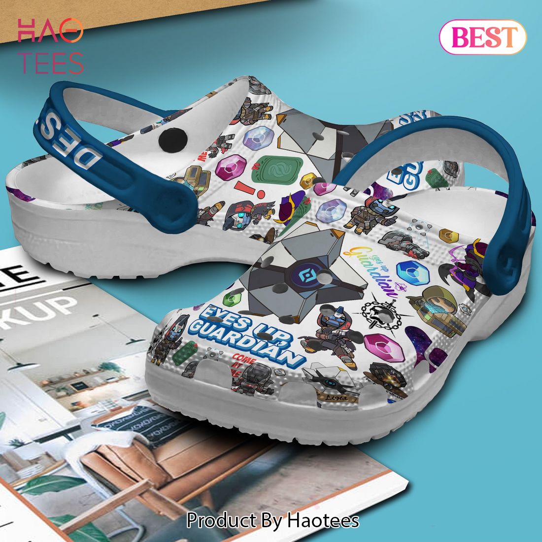 Destiny 2 The Final Shape Game Crocs Crocband Clogs Shoes Comfortable For Men Women and Kids Destiny 2 The Final Shape Game Crocs Crocband Clogs Shoes Comfortable For Men Women and Kids