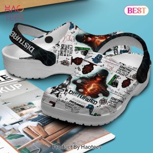 Disturbed Music Crocs Crocband Clogs Shoes Comfortable For Men Women and Kids