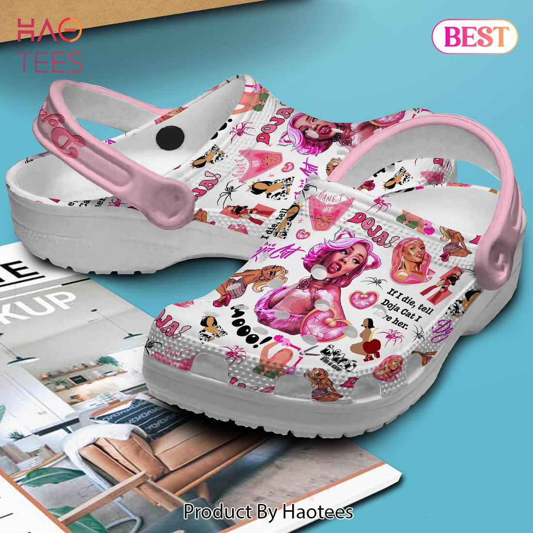 Doja Cat Music Crocs Crocband Clogs Shoes Comfortable For Men Women and Kids Doja Cat Music Crocs Crocband Clogs Shoes Comfortable For Men Women and Kids