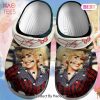 Dolly Parton Music Crocs Crocband Clogs Shoes Comfortable For Men Women and Kids