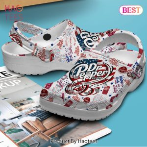 Dr Pepper Drink Crocs Crocband Clogs Shoes Comfortable For Men Women and Kids Exclusive