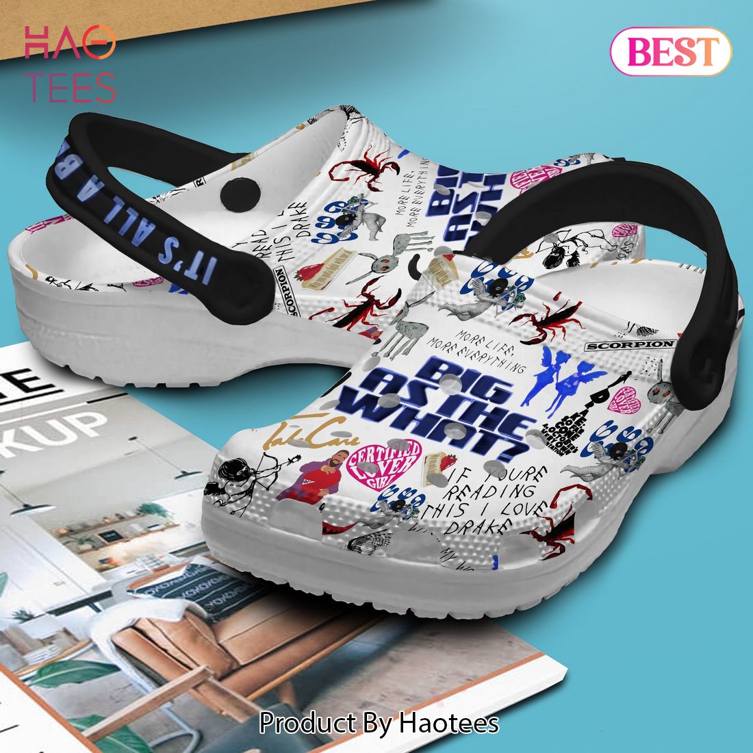 Drake Music Crocs Crocband Clogs Shoes Comfortable For Men Women and Kids Drake Music Crocs Crocband Clogs Shoes Comfortable For Men Women and Kids