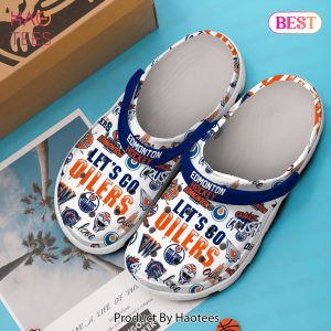 Edmonton Oilers NHL Sport Crocs Crocband Clogs Shoes Comfortable For Men Women and Kids