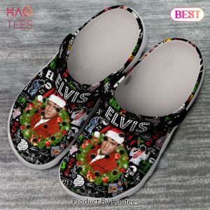 Elvis Presley Music Crocs Crocband Clogs Shoes Comfortable For Men Women and Kids Exclusive
