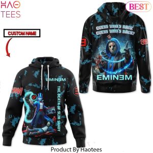 Eminem -Guess Who Back The Death Of Slim Shady Design Hoodie