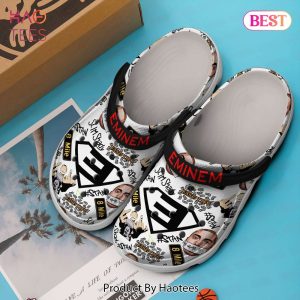 Eminem Music Crocs Crocband Clogs Shoes Comfortable For Men Women and Kids