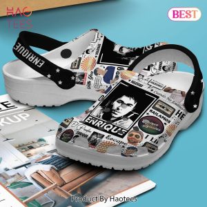 Enrique Iglesias Music Crocs Crocband Clogs Shoes Comfortable For Men Women and Kids