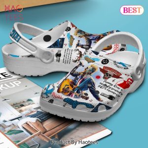 Eric Church Music Crocs Crocband Clogs Shoes Comfortable For Men Women and Kids Exclusive