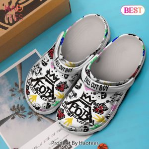 Fall Out Boy Music Crocs Crocband Clogs Shoes Comfortable For Men Women and Kids