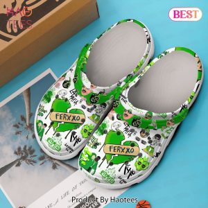 Feid FERXXO Music Crocs Crocband Clogs Shoes Comfortable For Men Women and Kids
