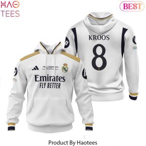 Final London 2024 Real Madrid Toni Kroos Hoodie