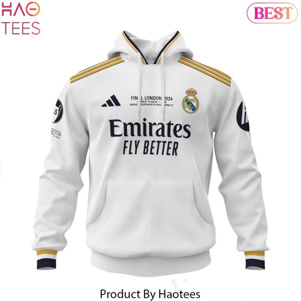 Final London 2024 Real Madrid Vinicius Junior Hoodie