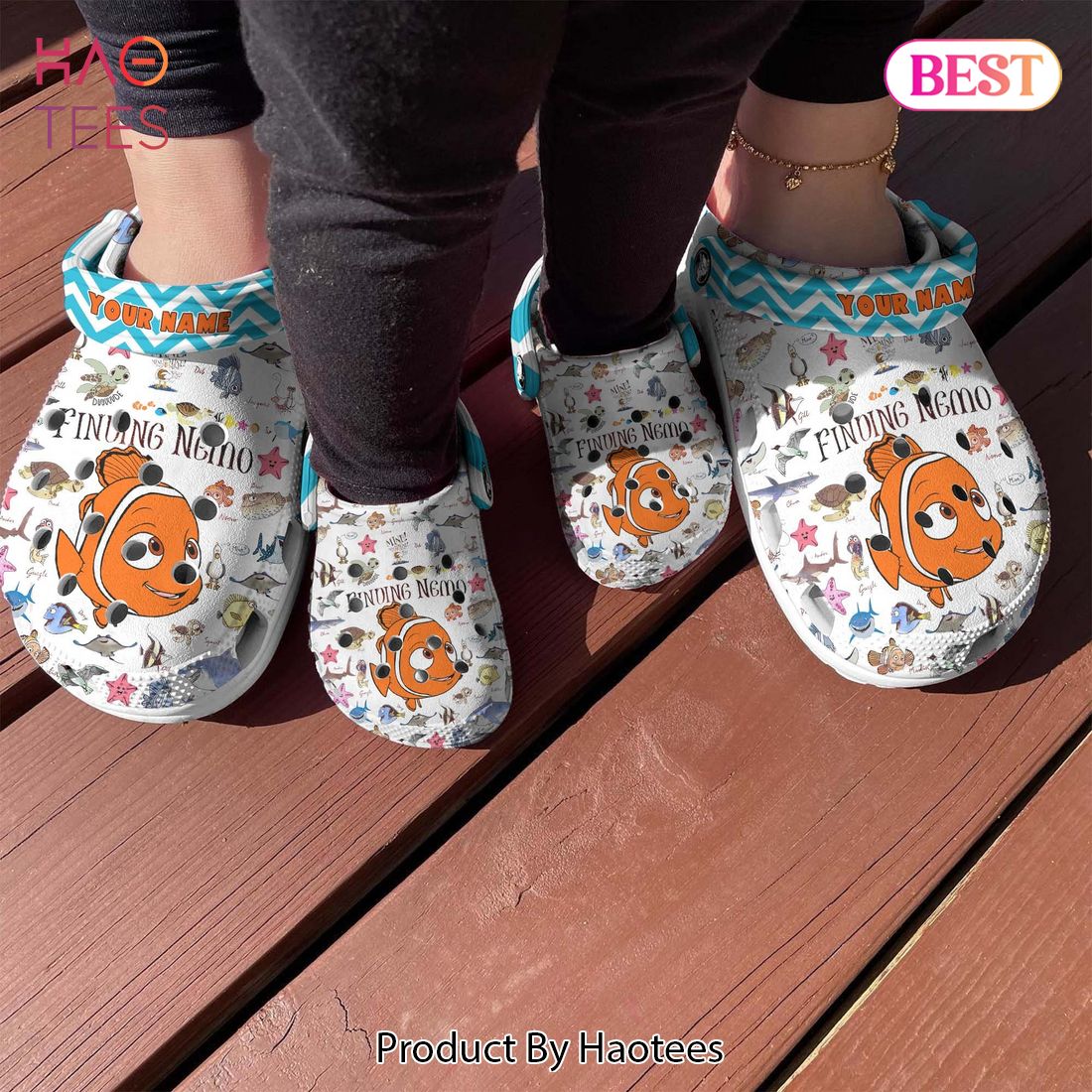 Finding Nemo Cartoon Crocs Crocband Clogs Shoes Comfortable For Men Women and Kids Finding Nemo Cartoon Crocs Crocband Clogs Shoes Comfortable For Men Women and Kids