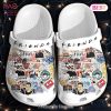 Friends TV Series Crocs Crocband Clogs Shoes Comfortable For Men Women and Kids